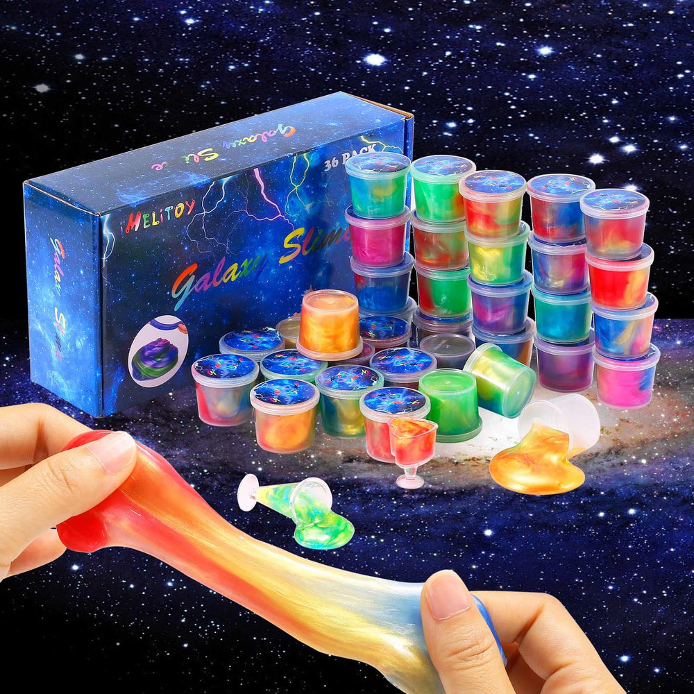 iMelitoy reusable slime jars keep slime fresh after play.