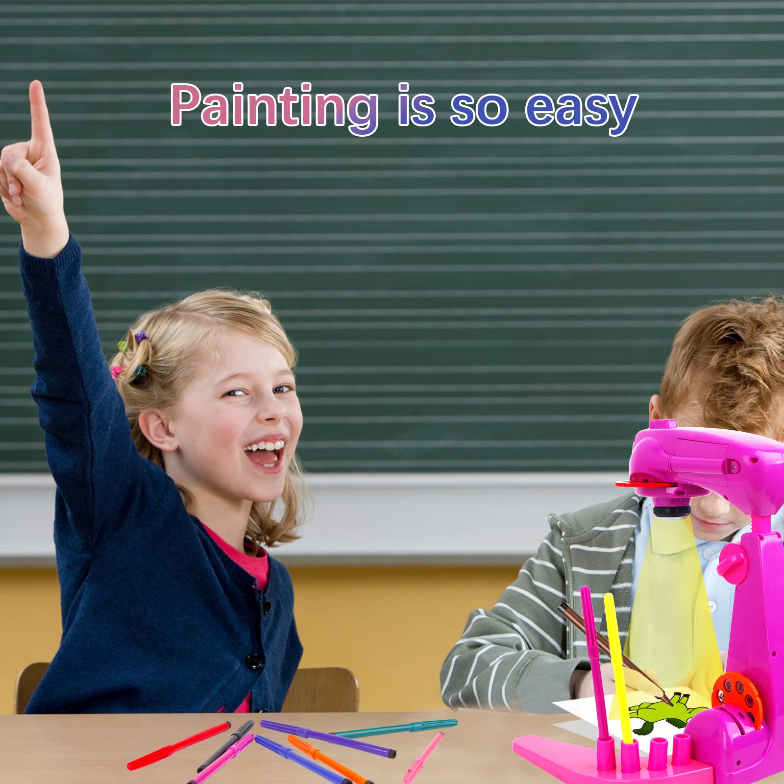 Imireux drawing projector travel-friendly design supports learning on the go.