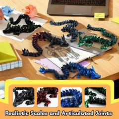 Impossmaker dragon with articulated joints in versatile pose options.
