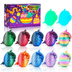 Impossmaker dragon egg set with ornate scales for display and imaginative play.