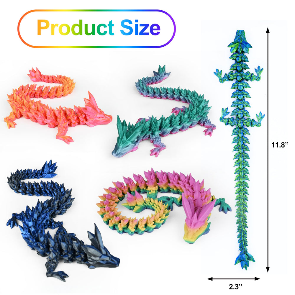 Impossmaker Dragon Set is collection-ready for display on shelves.