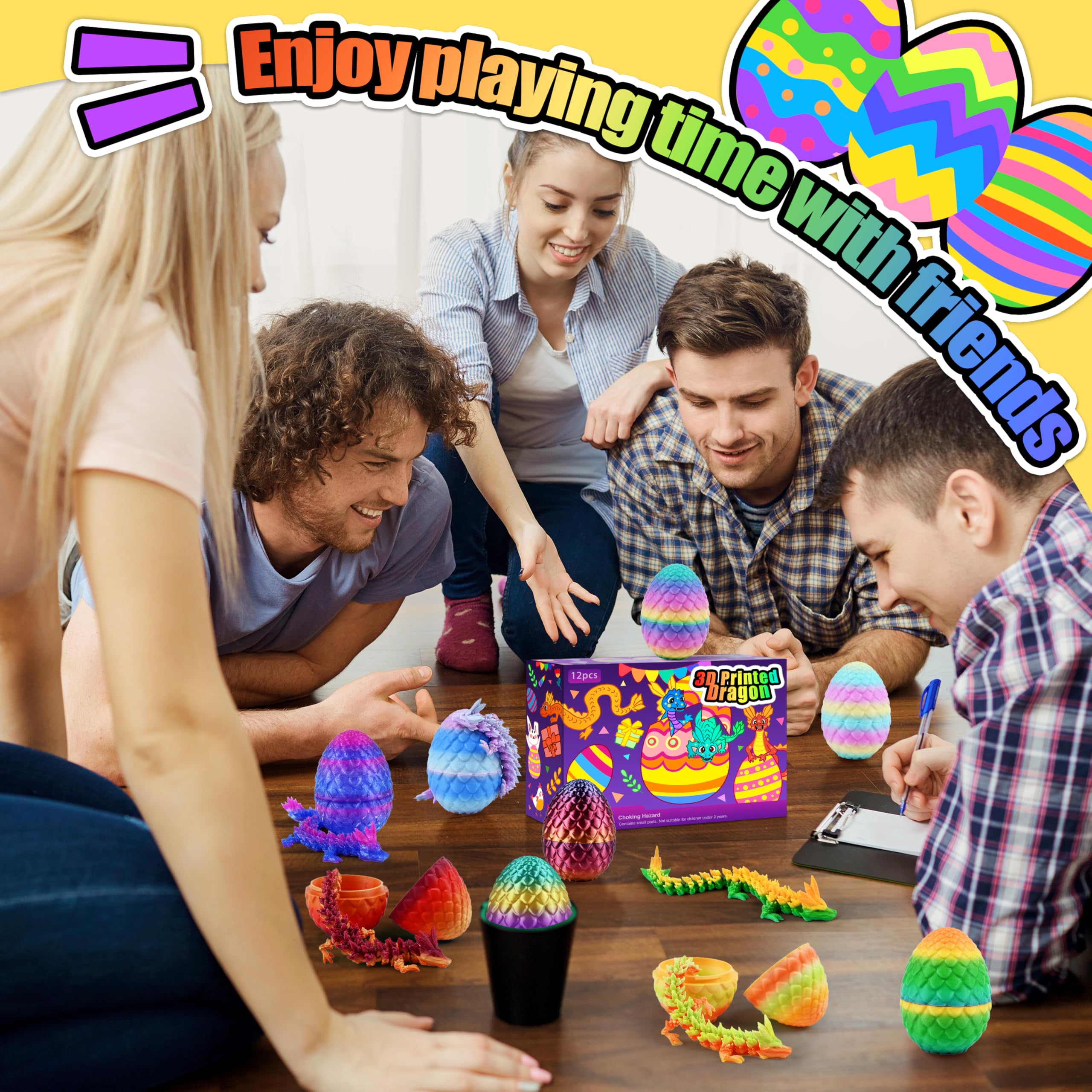 Impossmaker Easter basket essentials dragon eggs add wonder to decor