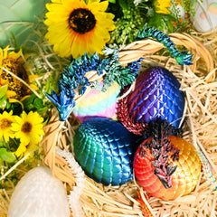 Impossmaker eco friendly plastic dragon egg is lightweight yet sturdy.