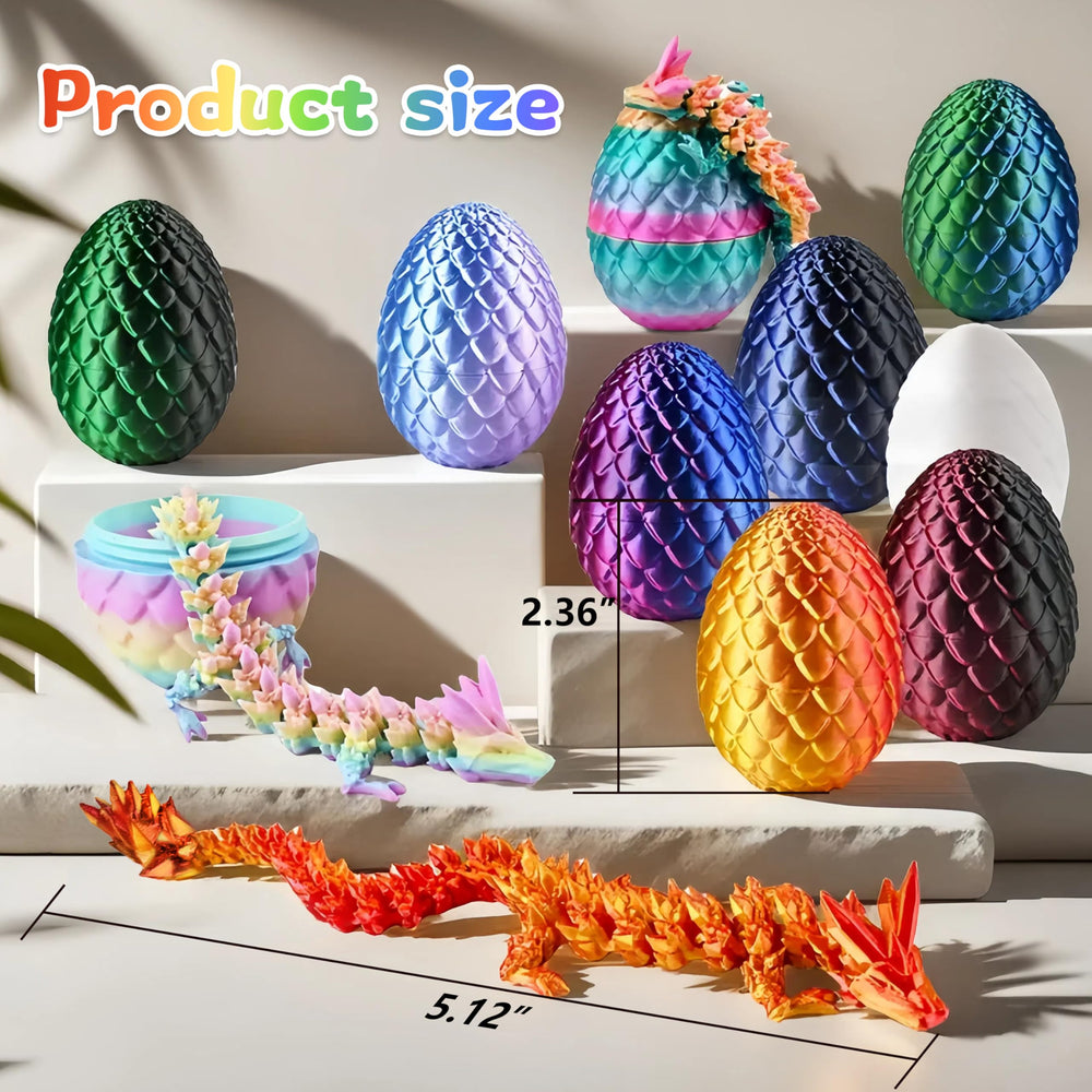 Impossmaker eco plastic dragon eggs combine durability with kid-friendly design.