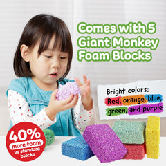 Five-pack composition shown for larger sculptures and storytelling with soft foam.