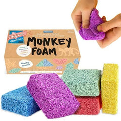 IMPRESA Monkey Foam giant blocks, front view, ideal for imaginative sensory play.