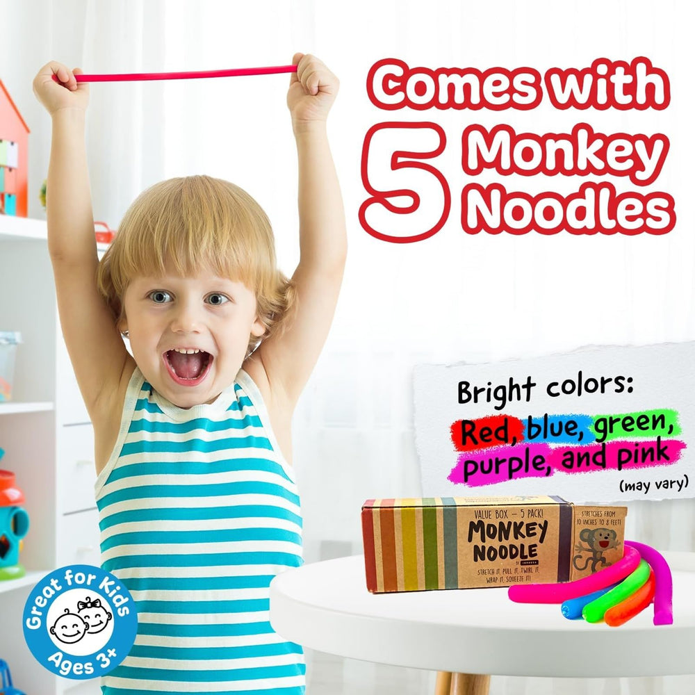 IMPRESA Monkey Noodles classroom-use setup shows group-friendly sensory tool