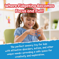 IMPRESA Monkey String Fidget Toys portable travel kit for on-the-go play
