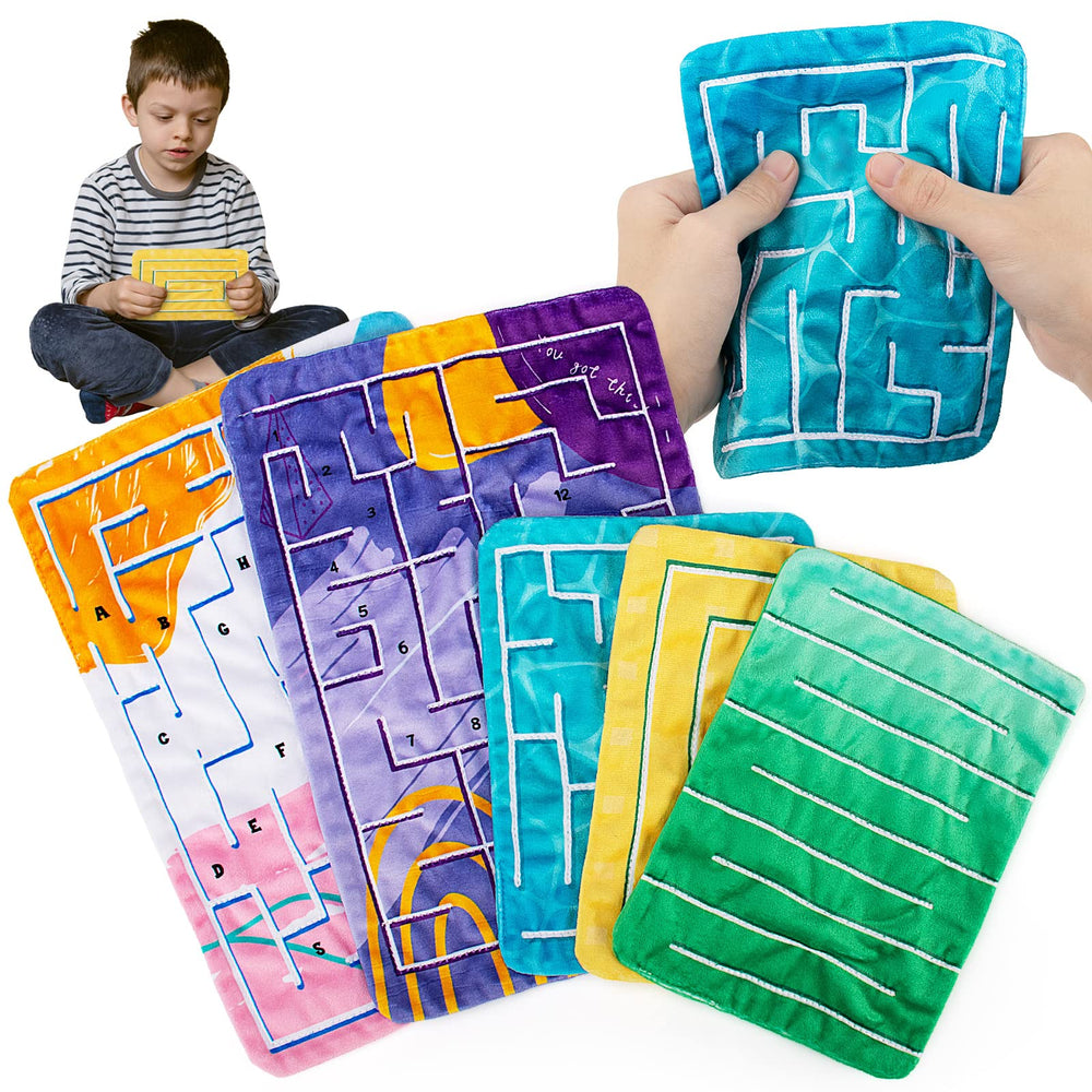 Inbeby marble maze mat front view calms focus during play