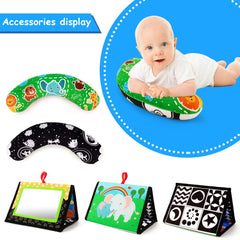 Inbeby squeaker toys add interactive sound during playtime.