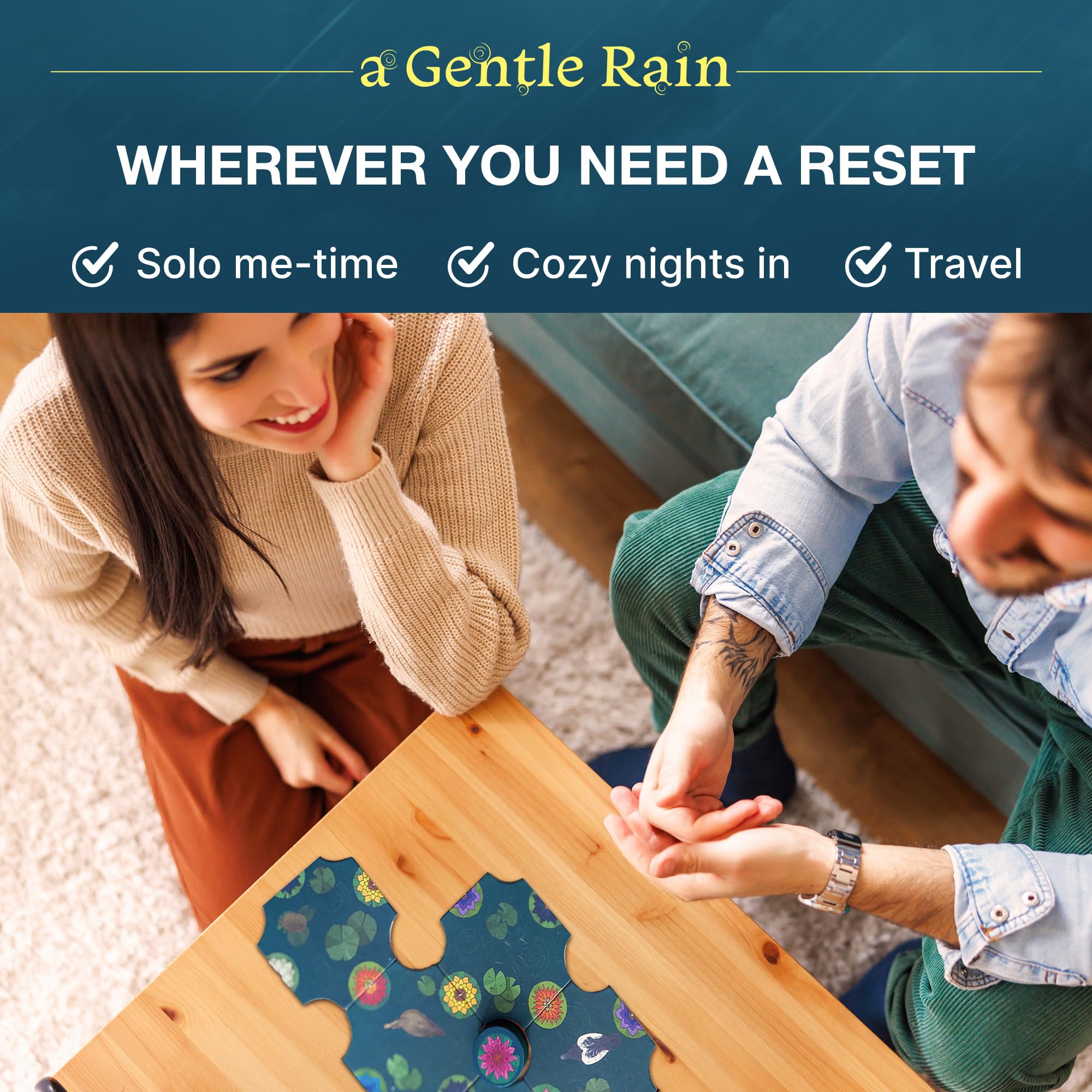 Incredible Dream A Gentle Rain: compact design fits travel-friendly fun.
