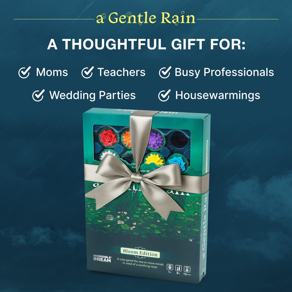 Incredible Dream A Gentle Rain family-friendly packaging makes gifting easy