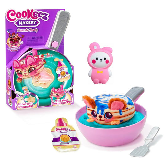INCREDIT OYZ Cookeez Makery Pancake Treatz kit for imaginative play and scented plush creations