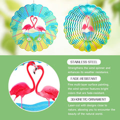 INCROYDAY stainless steel wind catcher for outdoor art