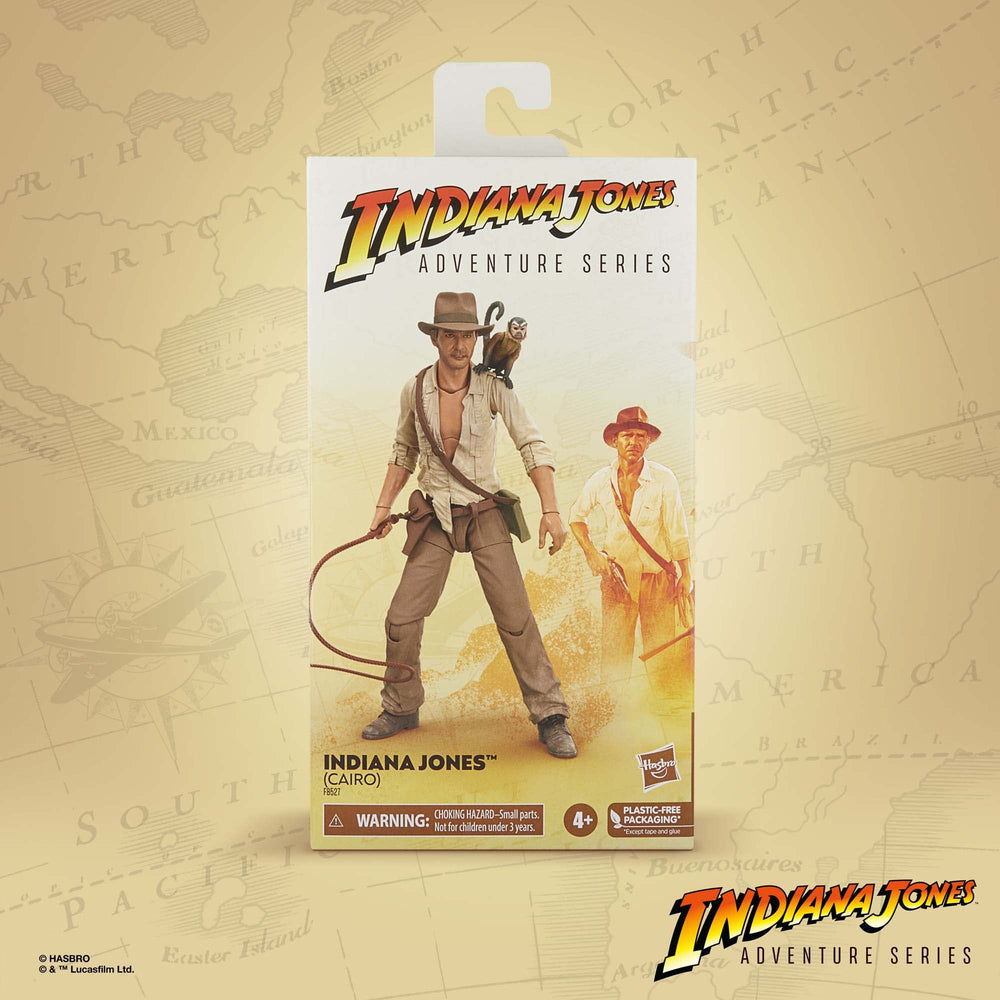Detachable pistol, whip, satchel, and monkey accessories for imaginative adventure scenes
