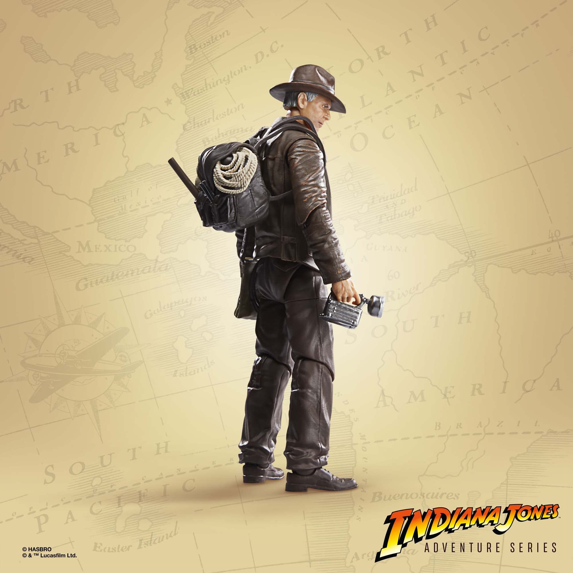 Indiana Jones Dial of Destiny 6-inch figure with premium detailing for display