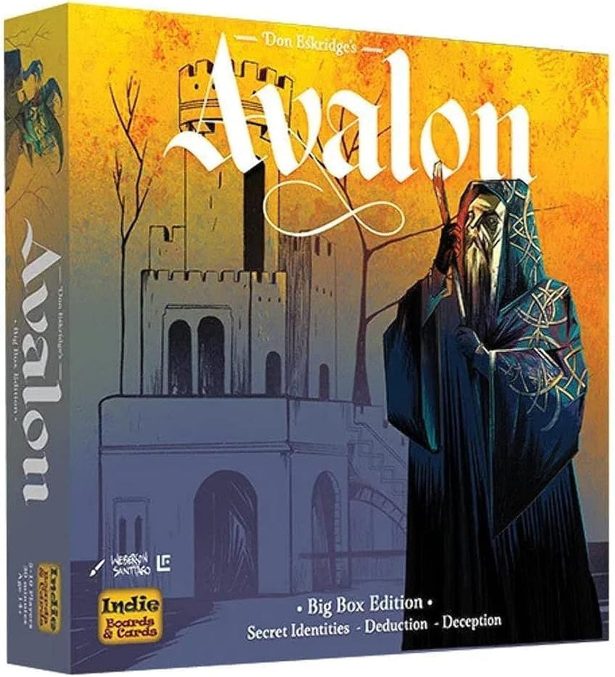 Avalon Deluxe Big Box by Indie Boards and Cards enables immersive social deduction with endless replayability.