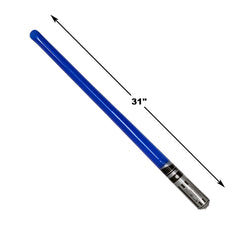 Inflatable Army lightsabers compact storage for reuse.