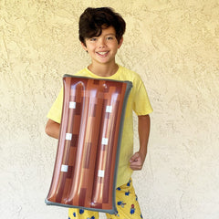 Inflatable Army pixel pickaxes 28in compact adventure tool for play