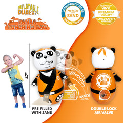Inflatable Dudes Panda Toy for indoor and outdoor use