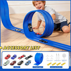 Ingbear eight cars included in the set for immediate racing.
