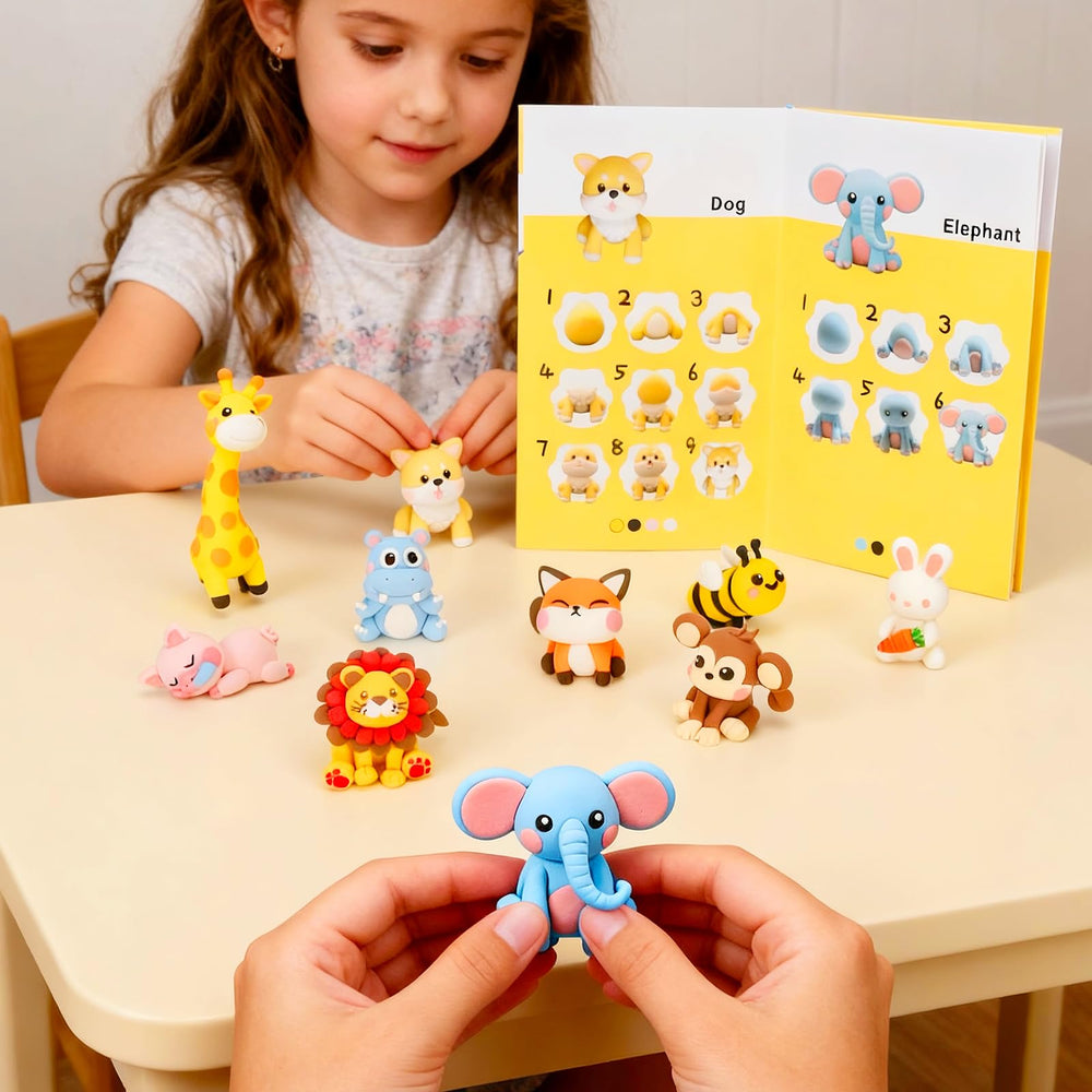 Ingbear resealable containers keep leftover clay soft for tomorrow's projects.