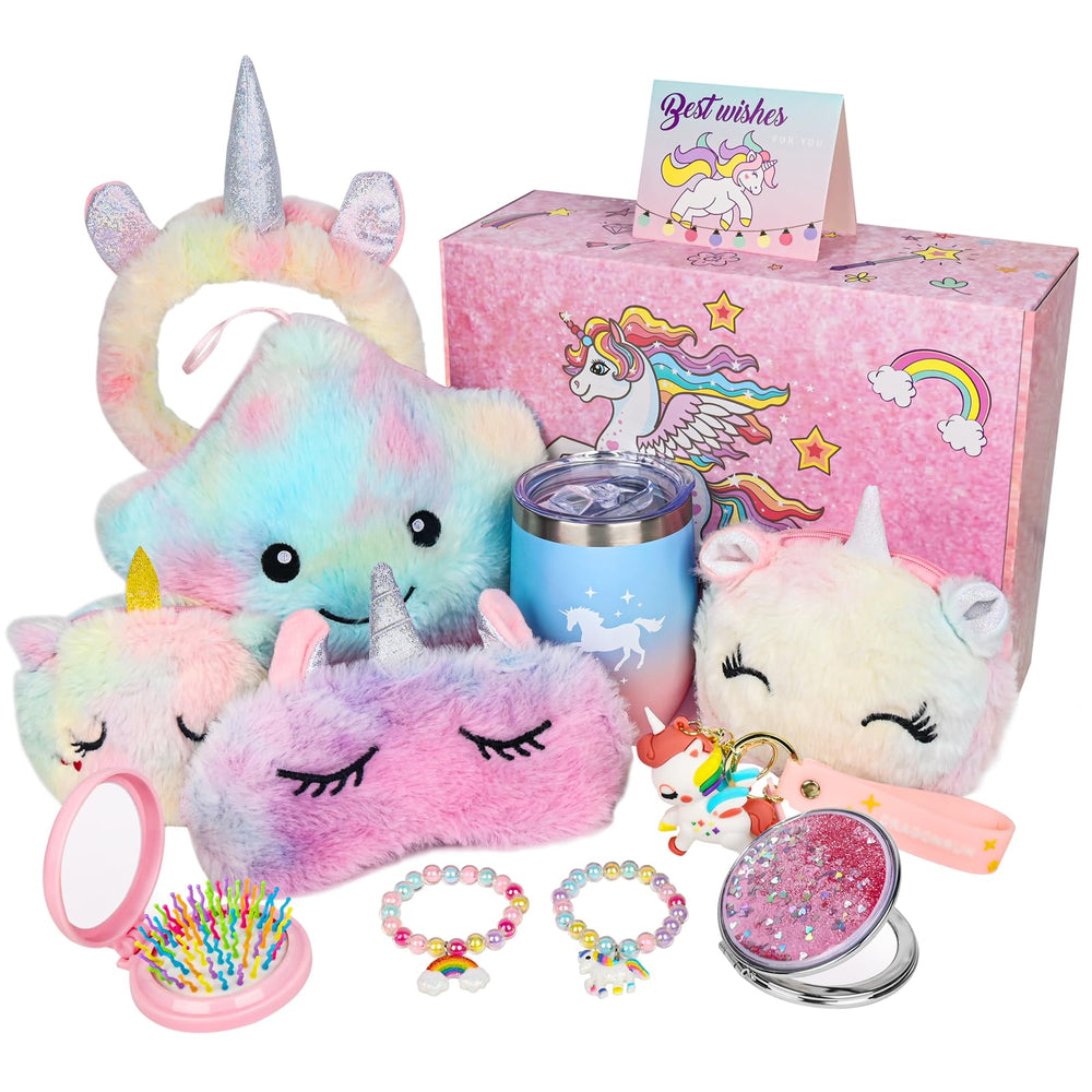 Ingbear unicorn light-up pillow for magical bedtime cuddles and glow