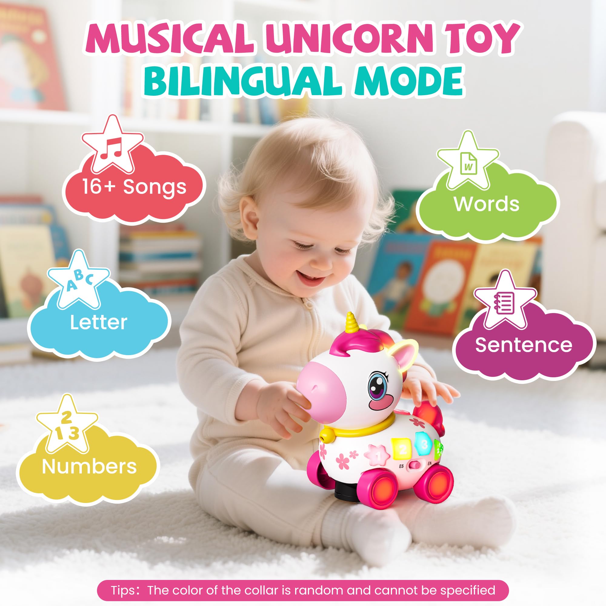 Ingbear unicorn toy uses BPA-free ABS for safe play