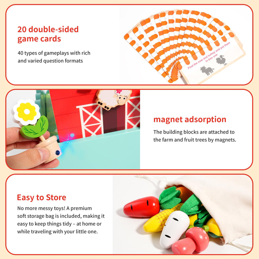 INIFEIDALA food fragments support pretend play and item classification