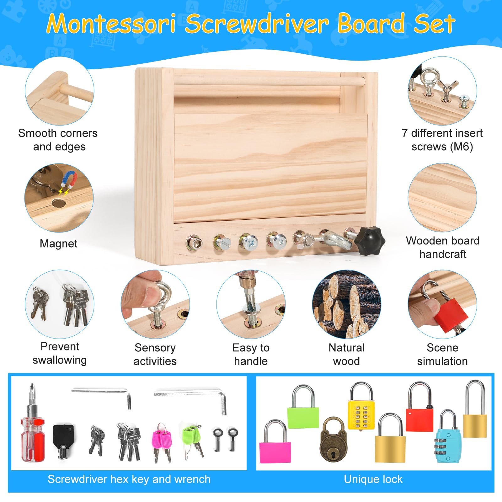 INIFEIDALA screwdriver with textured handle showing safe gripping and easy tool use
