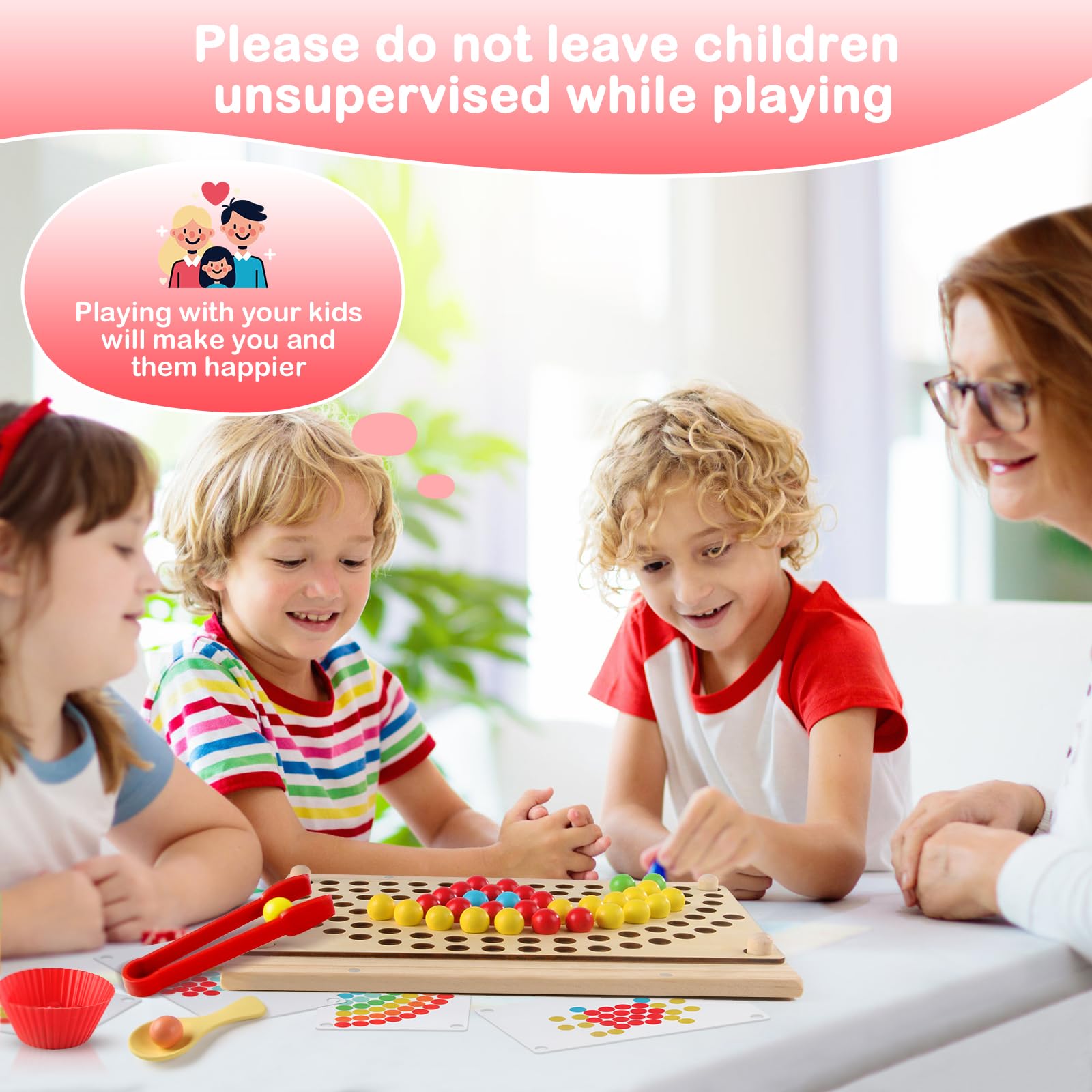 INIFEIDALA test tubes and cups support sorting play and measurement practice.