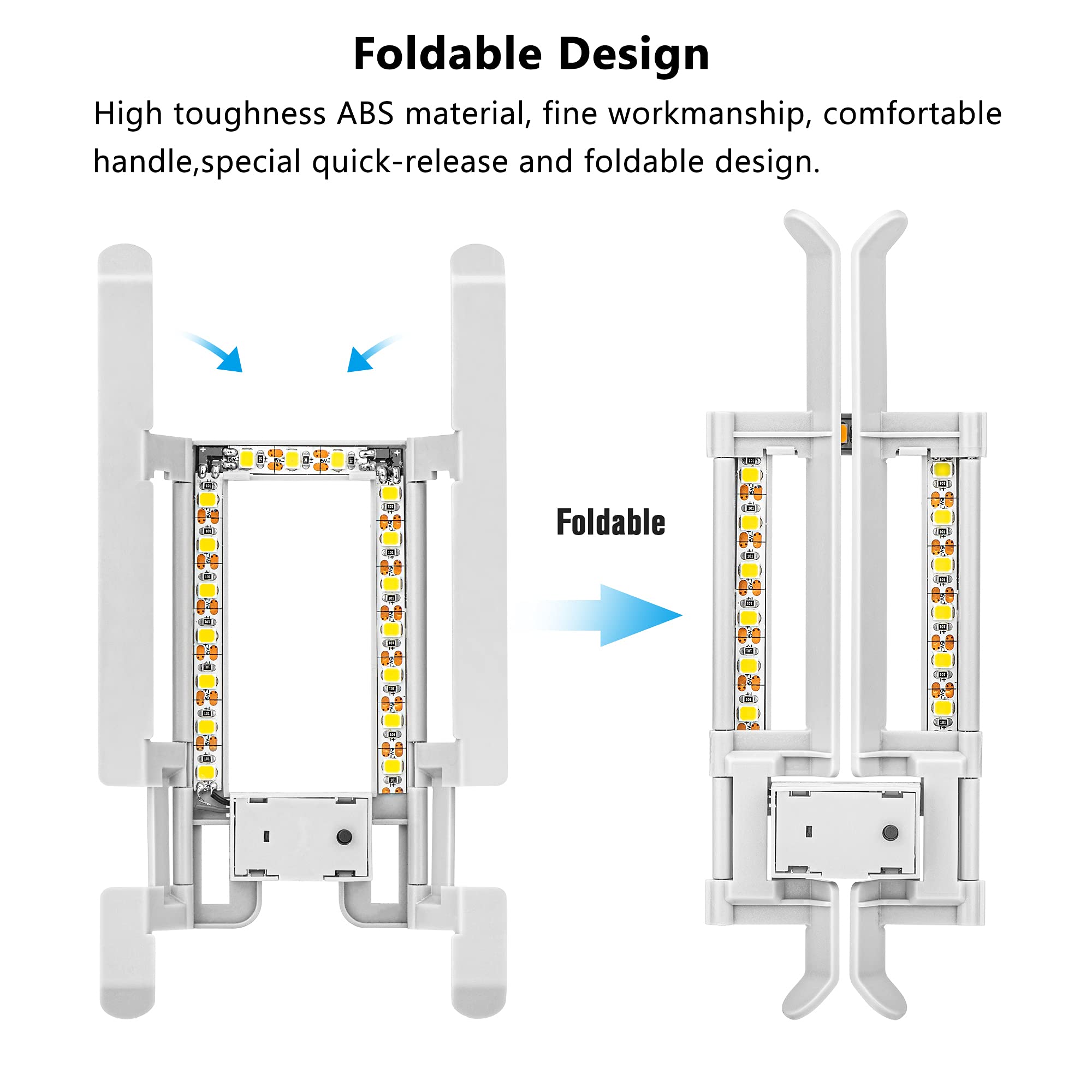 Inifispce gear adds 15mm ground clearance to protect drone.