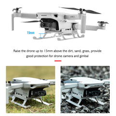 Inifispce LED lights illuminate takeoff and landing at dusk.