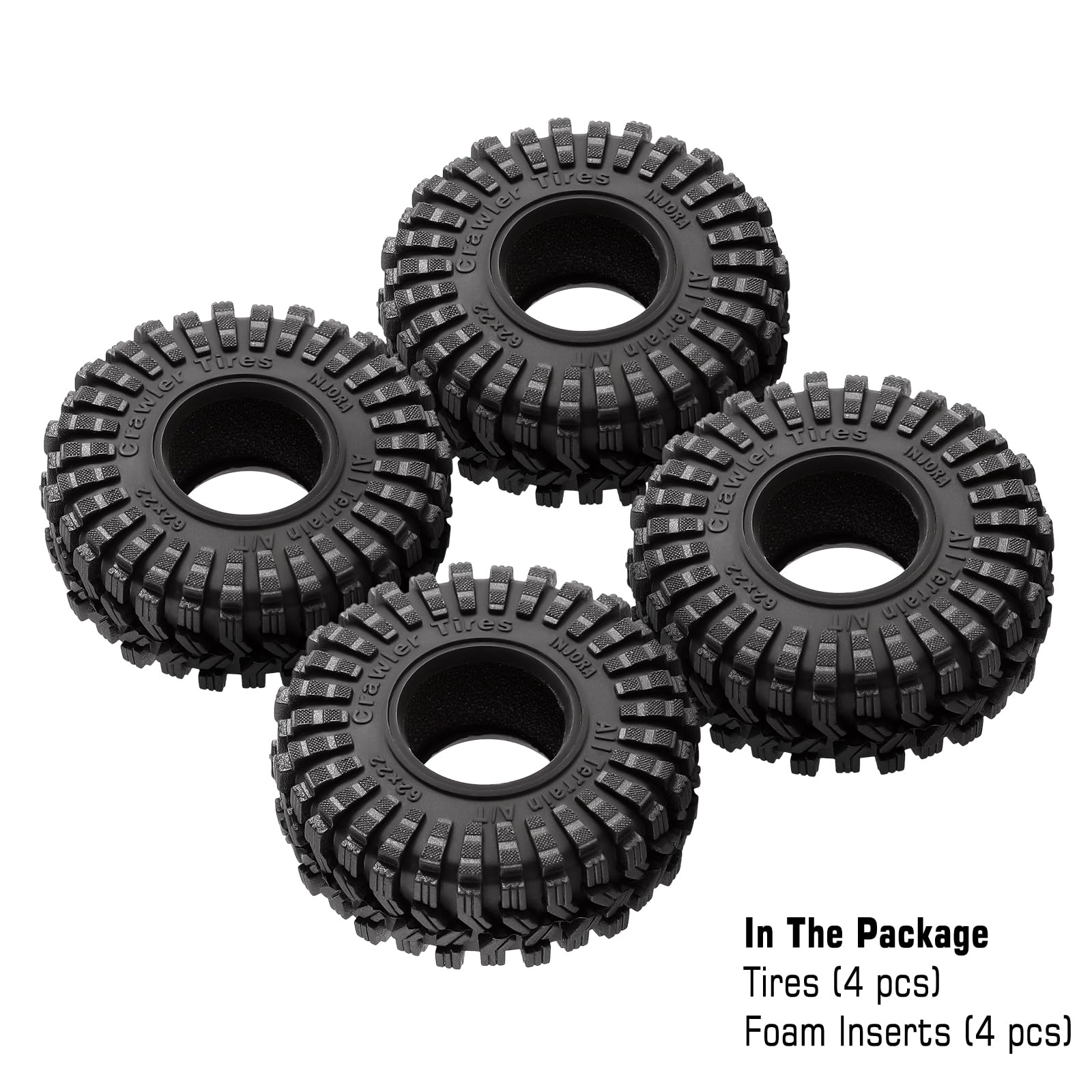 INJORA 1.0 All Terrain S5 Trekker installation shows quick, tool-friendly fit.