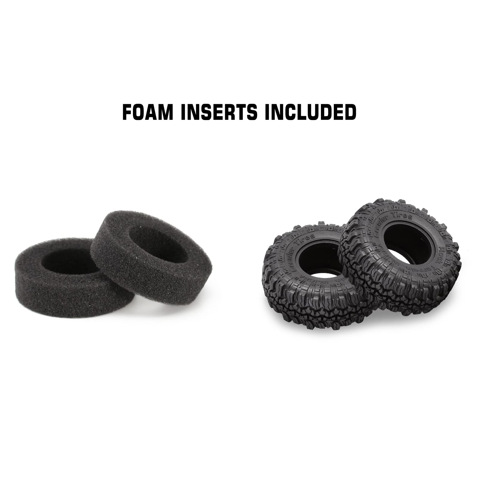 1/18-scale fitment shown for TRX4M, SCX24, Gladiator, Bronco, and more.