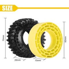 INJORA insert using S5 compound offers durability and grip.