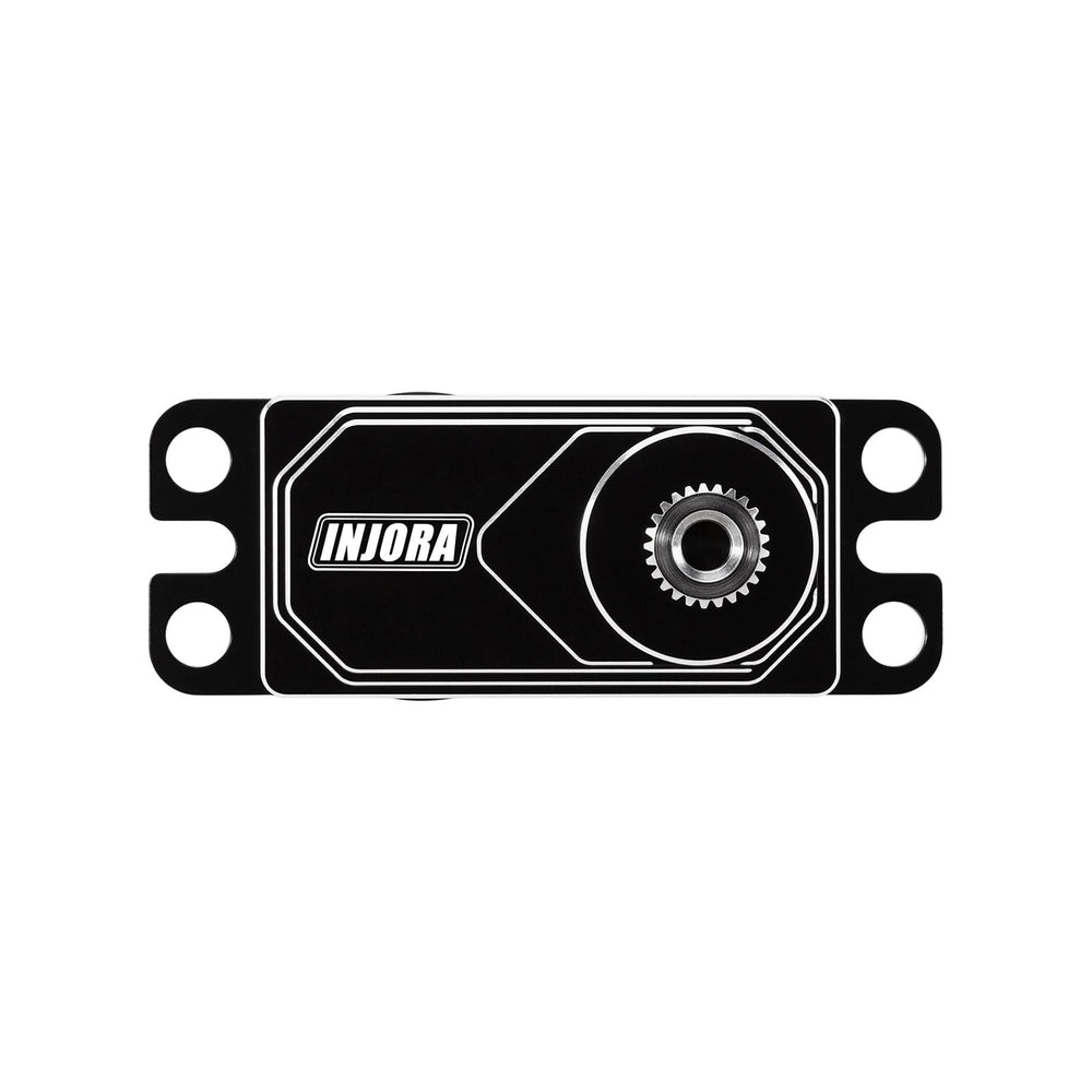 INJORA 11kg torque performance visual indicating strong response.