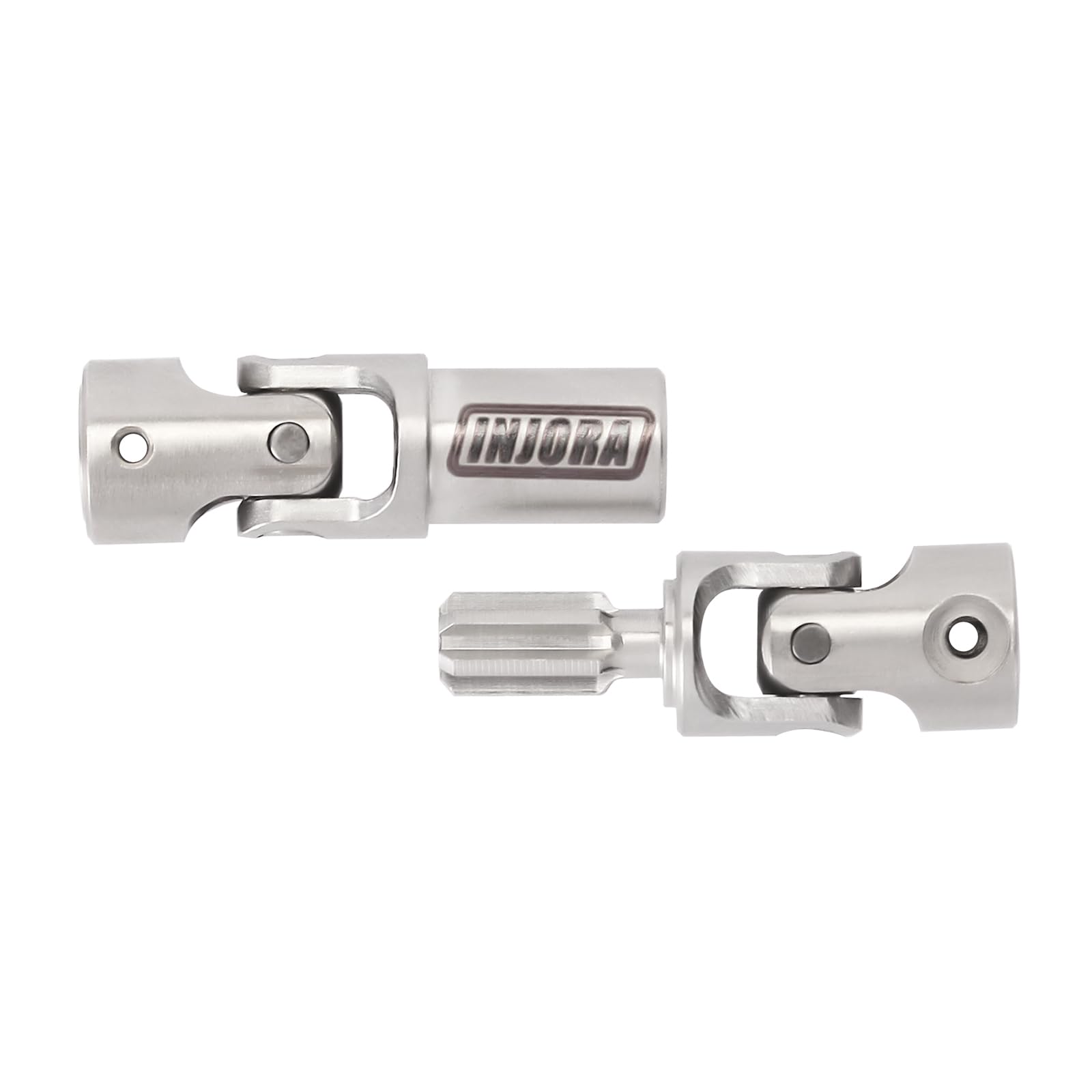 INJORA D-shaped hole close-up highlights tight coupling feature.