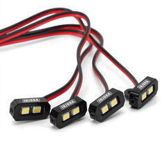 INJORA 340mm wiring with locking nuts and cable ties for tidy wiring