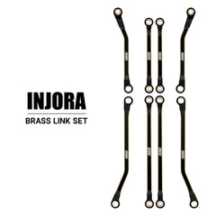 INJORA high-clearance brass link designed for TRX4M K10 High Trail