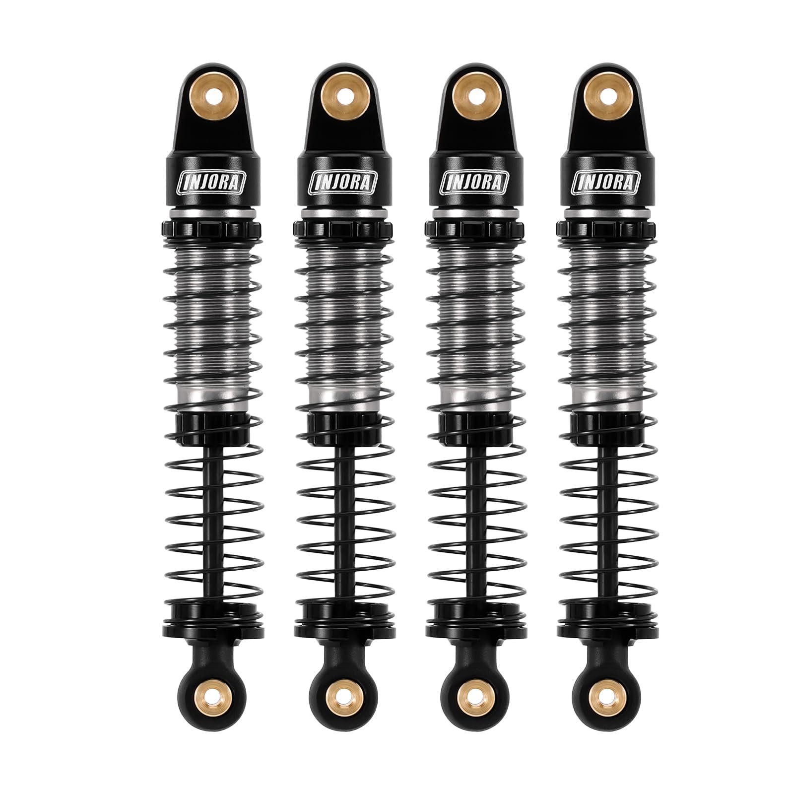 INJORA 52mm big bore shock for AX24 crawler enhances dampening and stability