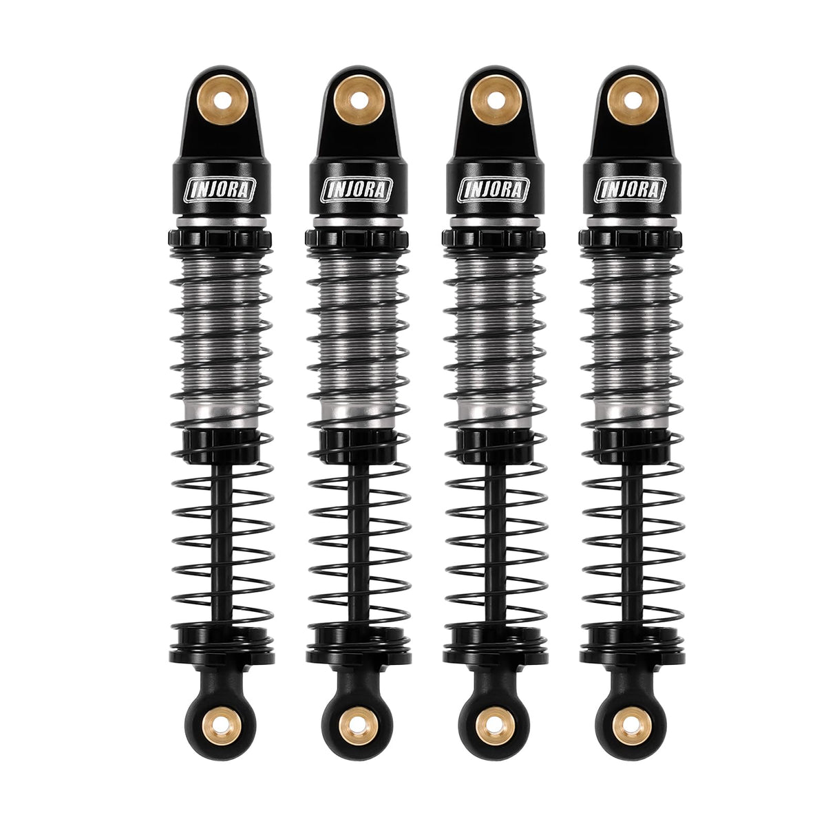 INJORA 52mm big bore shock for AX24 crawler enhances dampening and stability