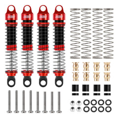 Dual spring rates on INJORA shock damper allow tailored damping for varying trails