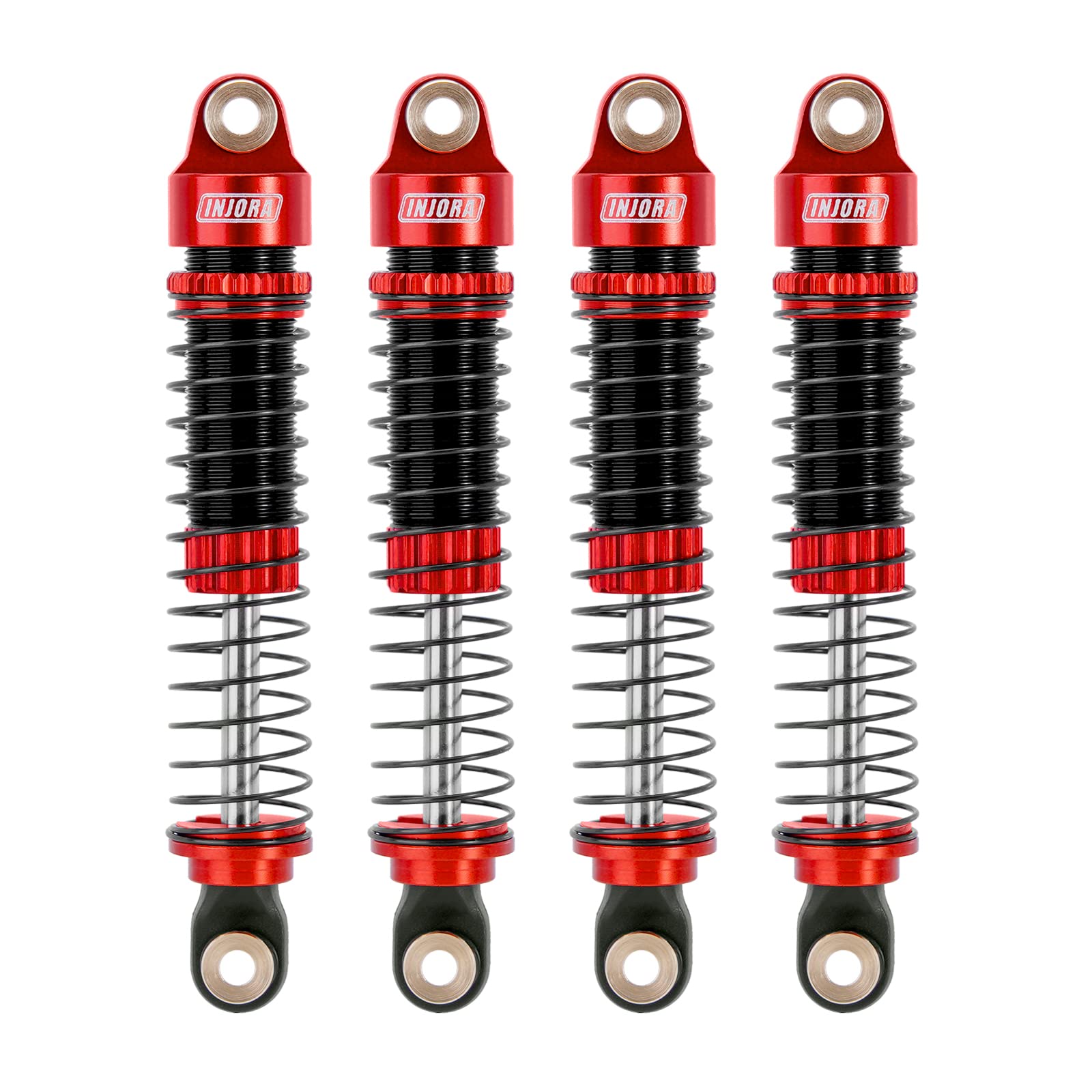 INJORA 59mm threaded shock damper assembly for Redcat Ascent18 improves stability on rough terrain