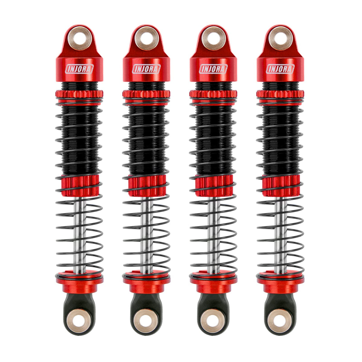 INJORA 59mm threaded shock damper assembly for Redcat Ascent18 improves stability on rough terrain