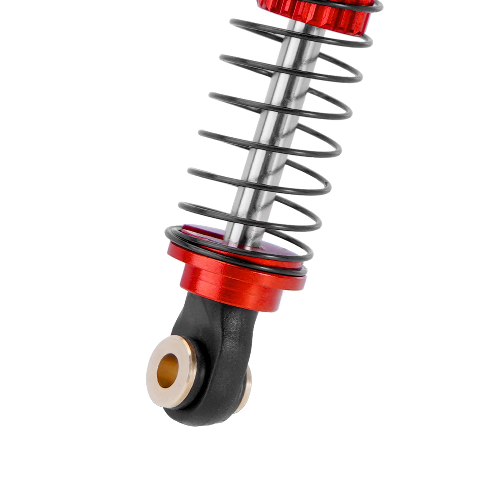 Telescopic travel design on INJORA shock damper enhances obstacle clearance