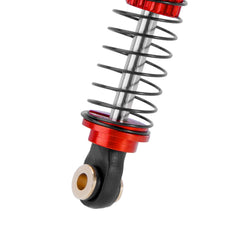 Telescopic travel design on INJORA shock damper enhances obstacle clearance