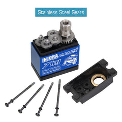 INJORA 7KG 2065 servo stainless steel gears for durability