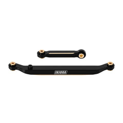 INJORA black brass steering links on a 1/24 SCX24 for improved stability