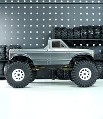 INJORA black-coated hardware highlights rugged build.